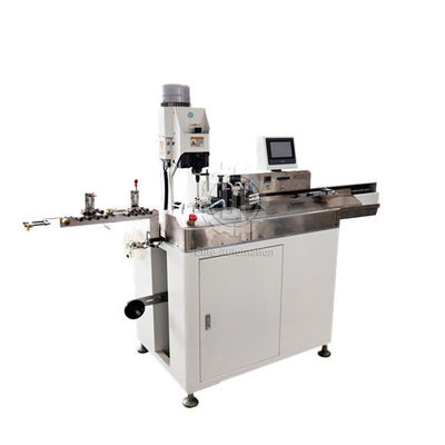 Cutting Stripping Tinning AWG16 Wire Crimping Machine Dengan Layar Sentuh
