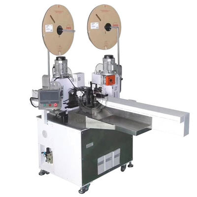 Two Ends 0.7s / Pcs Wire Crimping Machine Untuk Kabel Datar 12 Pin