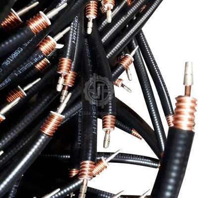 Hingga 9 Lapisan Mesin Pengupasan Spiral Kabel Koaksial Posisi Konsentris
