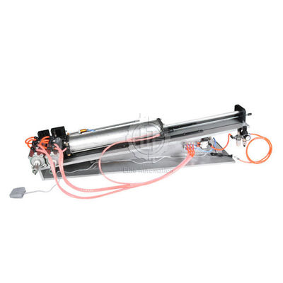 Mesin Pengupas Kabel Pneumatik, Pemotong Panjang Kawat Otomatis 200mm Stroke
