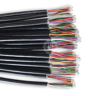 Cable Core Wires Stripping and Crimping Machine dengan Color Screen dan PLC Servo Motors