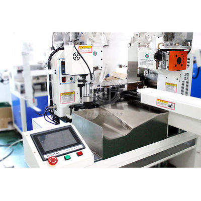 Cutting Stripping Tinning AWG16 Wire Crimping Machine Dengan Layar Sentuh