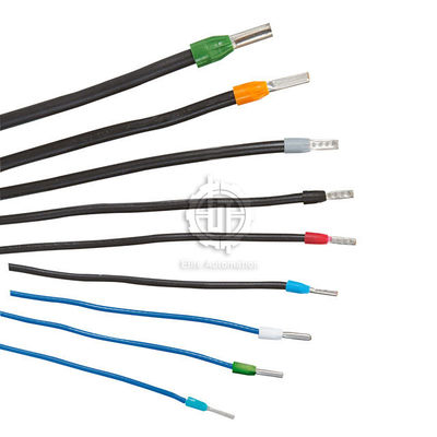 6m / S Two End Insulated Ferrules Wire Crimping Machine Memotong Panjang 3-5m