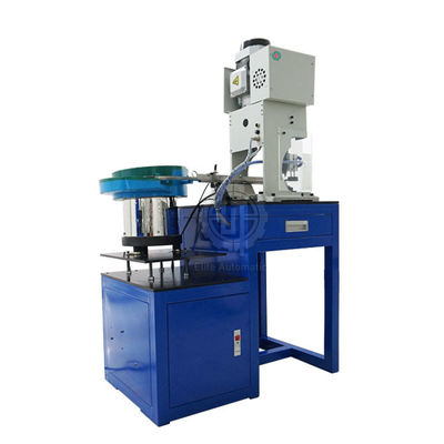 120 Kali / Min 20Kn Pengupasan Kawat Listrik Dan Mesin Crimping Untuk Makan Plat Getaran