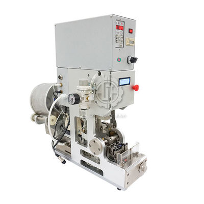 0,5-0,7Mpa Mesin Crimping Kawat Semi Otomatis untuk Segel Kawat Karet Memasukkan Pemuatan