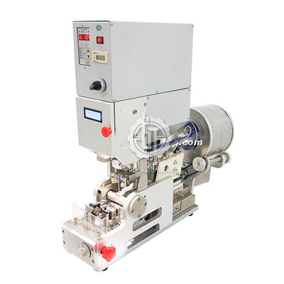 0,5-0,7Mpa Mesin Crimping Kawat Semi Otomatis untuk Segel Kawat Karet Memasukkan Pemuatan