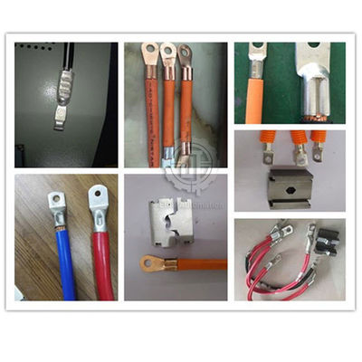 Servo Motor 40T Wire Crimping Machine Untuk Terminal Tubular Besar