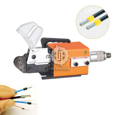 Crimper Kabel Pneumatik Stepless, Mesin Crimping Konektor 13.5KN