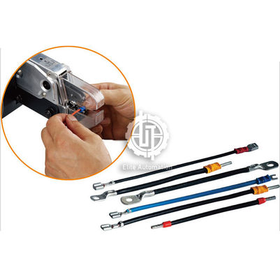 12.7KN 0.25-10mm2 Alat Crimping Kawat Pneumatik Die Dipertukarkan