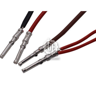 Mould Steel Four Indent Pneumatic Wire Crimper Tanpa Deformasi