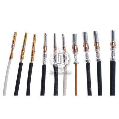 Mould Steel Four Indent Pneumatic Wire Crimper Tanpa Deformasi