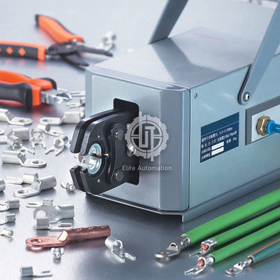 Mesin Punching Konektor Pneumatik Rj45, Crimper Pneumatik Pneumatik Portabel