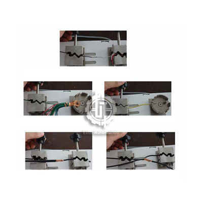 Layar LCD 0-1000N Wire Harness Tester Untuk Kekuatan Tarik 43mm Stroke