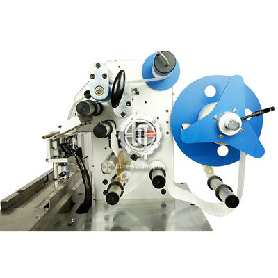 Sistem Pelabelan Otomatis Stasioner, Mesin Aplikator Label Datar 900-1200 pcs / Jam