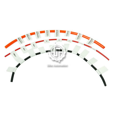 Kabel / Selang Mesin Pelabelan Otomatis Lebar 10-52mm Panjang 40-140mm