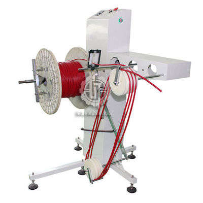 H143mm Pay Off Stand Wire Feeding Machine Dengan Brake Coil Tebal 300 - 630mm