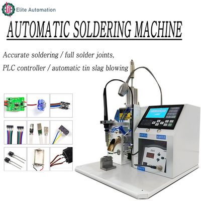 Semi Otomatis Solder Spot Welding Line Papan PCB LED Bulb Motor Switch DB9 Airline Plug