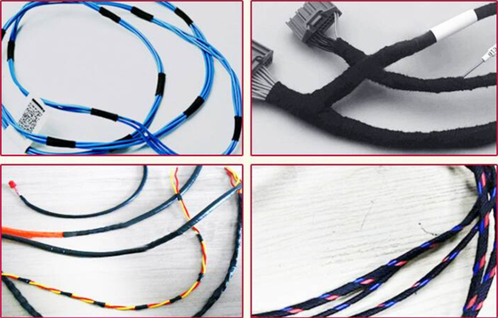 Mesin pembungkus pita listrik otomatis berkecepatan tinggi untuk mesin penggulung pita kabel harness kawat
